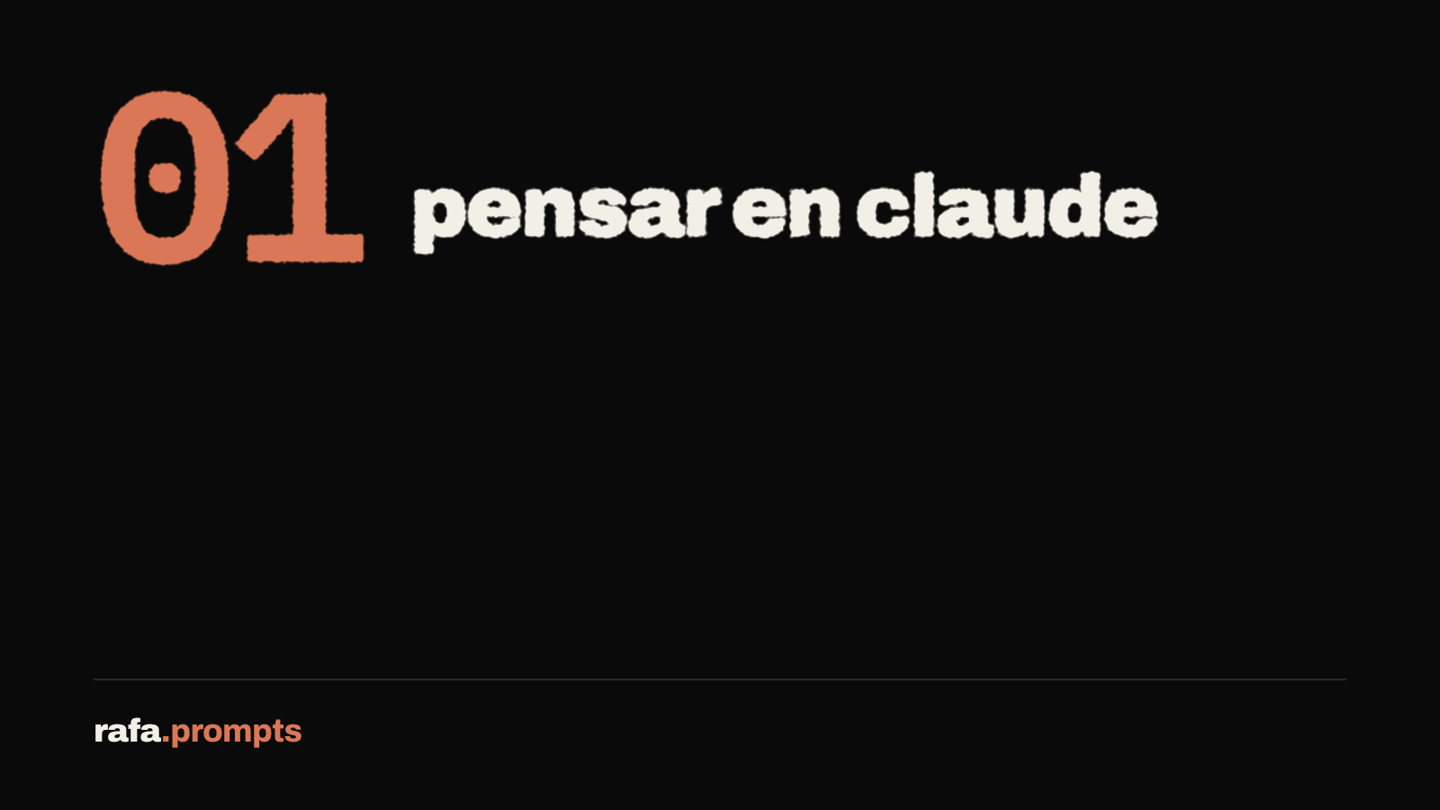 Módulo 01: Pensar en Claude